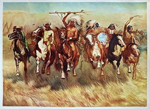 Victory Dance-Frederic Remington ručno oslikana reprodukcija uljanih slika, američki Indijanci se