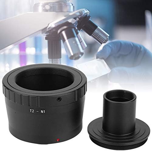 SALUTUYA Adapter za mikroskopska sočiva prsten za Adapter za okular 23,2 mm T nosač, za AI montira SLR kamera