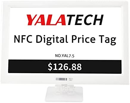 Yalatech ESL Store 2,66 inča Smart Tag NFC Digitalna elektronska polica etiketa e ekran za prikaz mastila