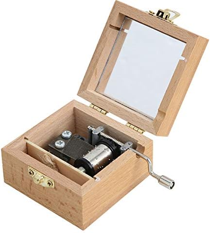 FDIT Convenient High Tocy Crank Music Box ručna kolica Music Box, izvrsna za uredski dom