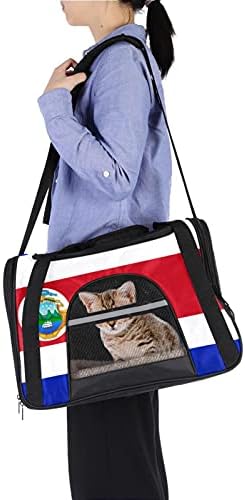 Nosač za kućne ljubimce Kostarika Zastava mekane putne nosače za Mačke, Psi Puppy Comfort