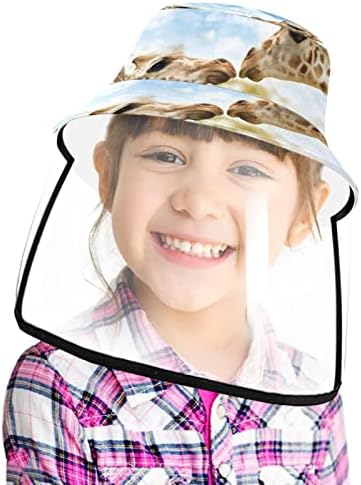 Zaštitni šešir za odrasle sa štitom za lice, ribarsku šeširu protiv sunčane kape, apstraktno