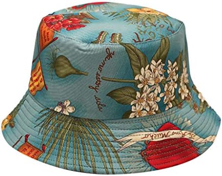 Unisex Ribarski vizir za izlet na plažu šešir za sunce Kanta dvostrane ženske kape za muškarce cvjetne sklopive