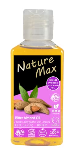 Priroda Max Bitter bademovo ulje organsko prirodno Nerazrijeđeno čisto za njegu kože kose & nokti za