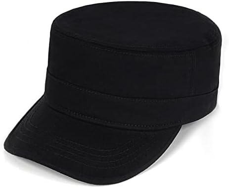 Zylioo Oversize XXL vojna kapa,obični ravni vojni kadetski šeširi,prozračni Tata šešir za velike glave 22-25