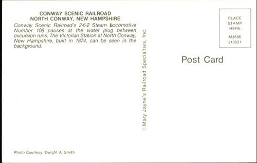 Conway Scenic Railroad North Conway, New Hampshire NH originalna Vintage razglednica