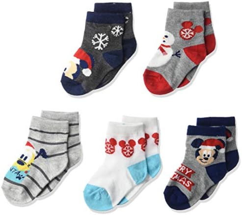 Disney Mickey Mouse Baby 5 Paket Kratkih Čarapa