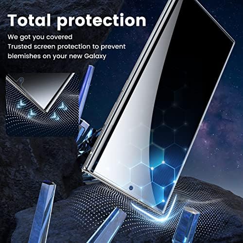 Mohave Zaštita ekrana za privatnost [Auto Alignment] dizajniran za SAMSUNG Galaxy S23 Ultra 6.8[ultrazvučna podrška