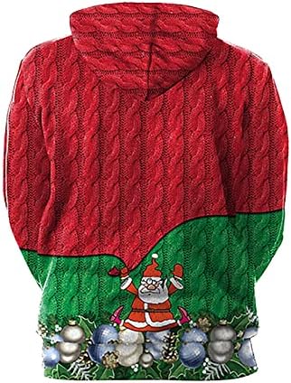 JJHAEVDY & nbsp;Božićne dukserice za žene ružne pletene pulover slatke dukserice sa dugim rukavima