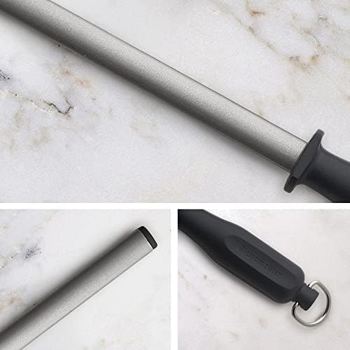 Messermeister 10 dijamantski Ovalni štap za oštrenje - oštrač noža - brzo sečenje 800 Grit