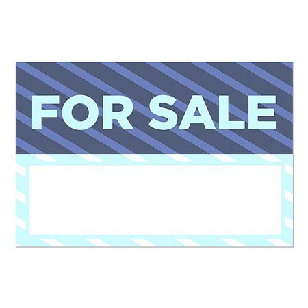 CGsignLab | Na prodaju -Stripes plavi prozor Cling | 36 x24