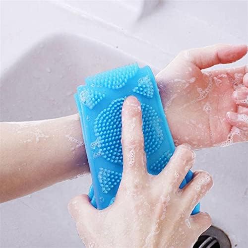 Jkyou Piling ručnik za kupanje ručnika za kupanje silikon nazad trljanje četkica za kupanje