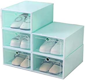 NC Yutool plastične cipele, sklopivi čiste plastične kutije za skladištenje cipela Prikaz organizatora za