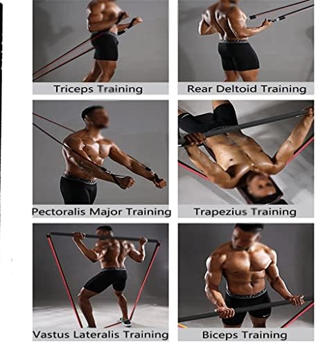 YFDM Respeotni otporni opsezi Yoga elastična band Nadogradnja traka za trening set fitness oprema pilates