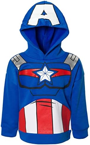 Marvel Avengers Spider-Man Black Panther Kapetan Amerika Fleece pulover Hoodie i pantalone Outfit Set Toddler