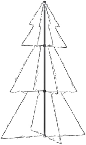 Božićno stablo, Otvoreni božićni dekor, prednje trijem Božićni ukrasi, DIY božićno drvce, sa 16 FT produženim