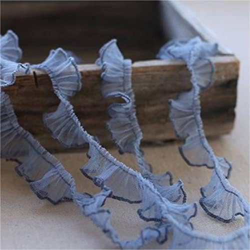 3 metra mrežica čipkaste grefne rufffle čipke vrpce DIY obrtni obrt Ogrlica za šivanje pribora