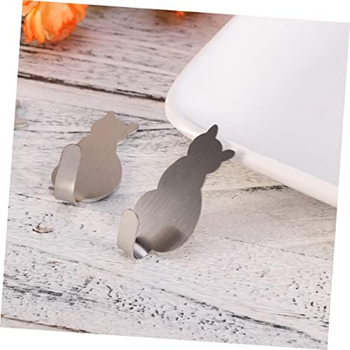 Doitool 8pcs Kuhinjski pribor za usisni kaput na instalaciji ljepljivi kišobran zid srebra za mačku kuhinjom