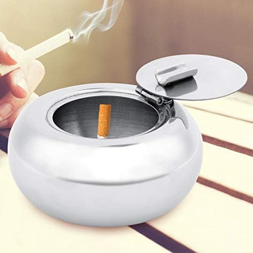 Emoshayoga Tip bubnja Dizajn za cigarete Polirano i glatko površinsko vjetrootporno pepeljara za bar