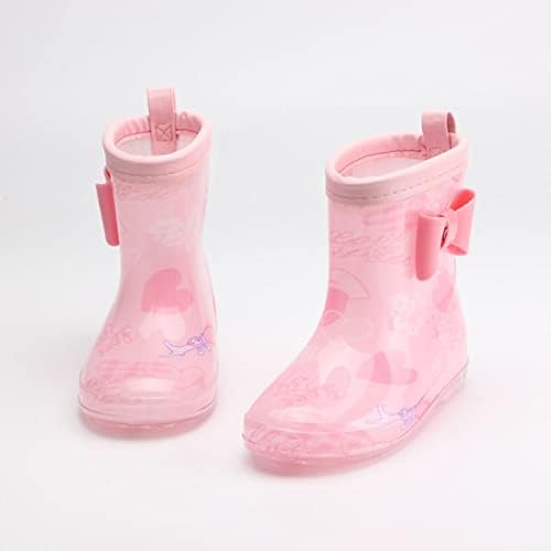 Toddler Rain Boots Rain Boots kratke kišne čizme za Toddler Lako na laganim plosnim cipelama
