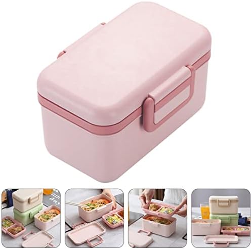 Bestonzon Box Packible Plastični piknik Koristite vanjsku hranu Dvokrevetna za odrasle za odrasle