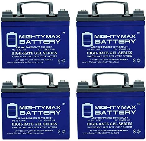 12V 35AH GEL zamjenska baterija za nagib Dalton PC1000 - 4 pakovanje