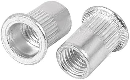 AEXIT M10 aluminijski nokti, vijci i pričvršćivači ravna glava zakovica umetnula Nutser-T srebrna matica i