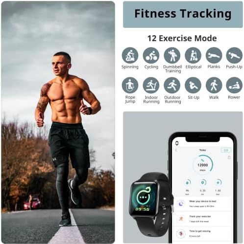 Hooolo Smart Watch sa somatosenzornom igrom, praćenje zdravlja i sportskim upravljanjem za iPhone i Android