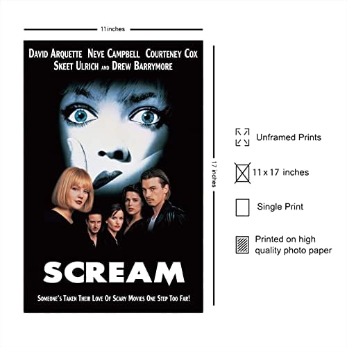 Scream-1996 filmski Poster poklon bez okvira 12 x 18 inča(30cm x 46cm) - LT-071