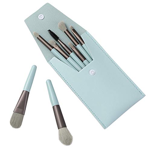 Drvo mini alat Beauty Prijenosni Morandi ručka šminka za kosu meka 8 set četkica četka prirodna četkica