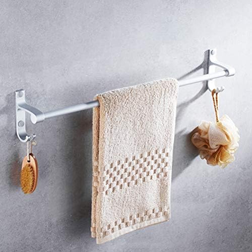OUNONA Zidni ručnik za ručnik u kupaonici ručnik sa ručnikom sa kukom za tušer Držač spužva 48cm