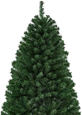 TopeakMart 6 '' Premium šarkirana smreka umjetna božićna stablo sa sklopivim metalnim stalkom za