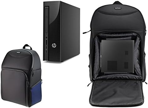 Navitech prijenosni robusni Crni & amp; plavi ruksak / torbica za nošenje kompatibilna sa hp