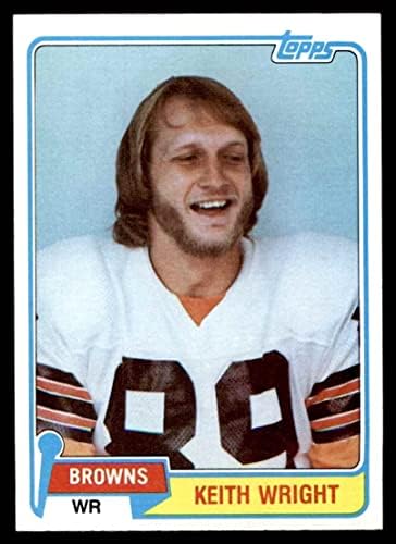 1981 gornja polovina 478 Keith Wright Cleveland Browns-FB NM / MT Browns-FB Memphis ST
