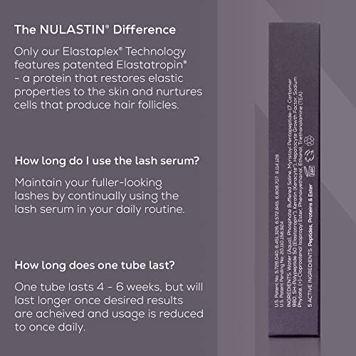 NULASTIN Lash Enhancing Serum-promoviše duže, punije, deblje trepavice / folikul jačanje trepavica sa Elastin