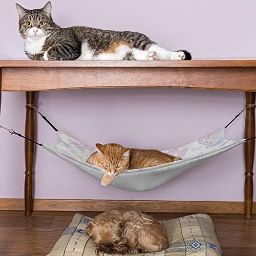 Leptirići za kućne ljubimce mačka spava u krevetu sa podesivim naramenicama i metalnim kukama 16,9 x13