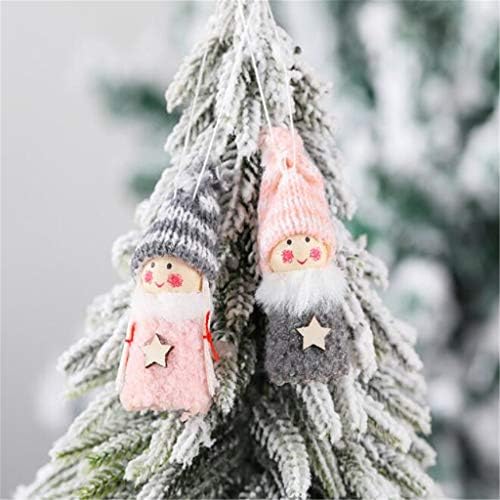 Charm poklon dječak anđeo djevojke plišani božićni drv Privjesak 2020 Angel Božićni slatki dekor