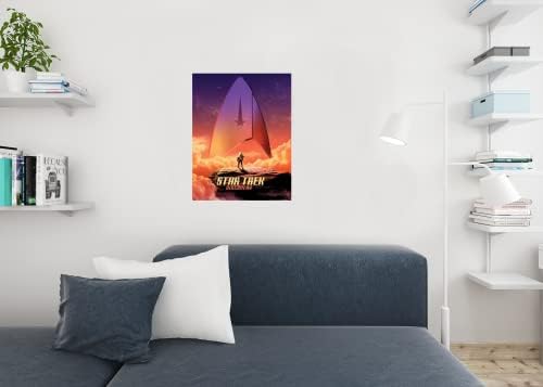 Piramida Amerika Star Trek Discovery Sky Badge cool Wall Decor Art Print Poster 24x36