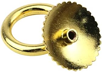 Bitray Gold Drop prsten vuče ormarić povlače zvoni vintage vučne ručke - 6pcs