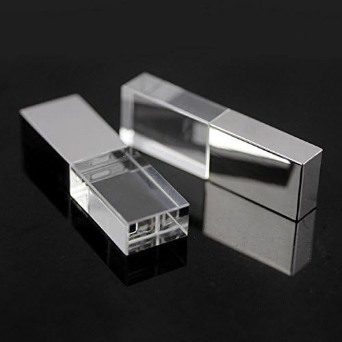 Hongpas novi kristalni prozirni pravokutnik originalni USB fleš disk 3.0 LED rasvjeta Memory Stick rođendan