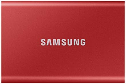 SAMSUNG T7 500GB, prijenosni SSD, do 1050MB / s, USB 3.2 Gen2, kockanje, studenti, & profesionalci, eksterni