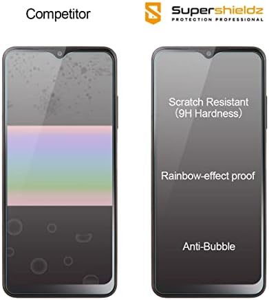 Supershieldz dizajniran za Samsung Galaxy A03s kaljeno staklo za zaštitu ekrana, protiv ogrebotina,