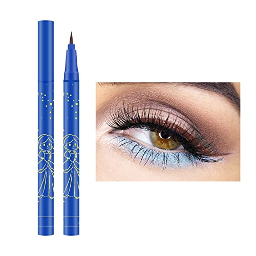 Amber Run Vinyl Brown Powder Eyeliner olovka za oči za žene šminka svakodnevna upotreba unutrašnja olovka za