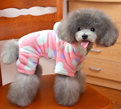 Zunea s kapuljačom mački mački baršun pidžama, štenad topli džemperi za kombinezon Soft Compy Pet Winter Coats