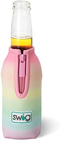 Swig Life Bottle Coolie, standardna 12oz Izolatorna Navlaka za flaše sa patentnim zatvaračem, izolovana