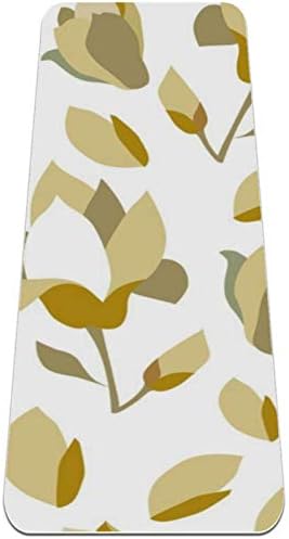 Siebzeh Floral Background Premium Thick Yoga Mat Eco Friendly Rubber Health & amp; fitnes Non Slip