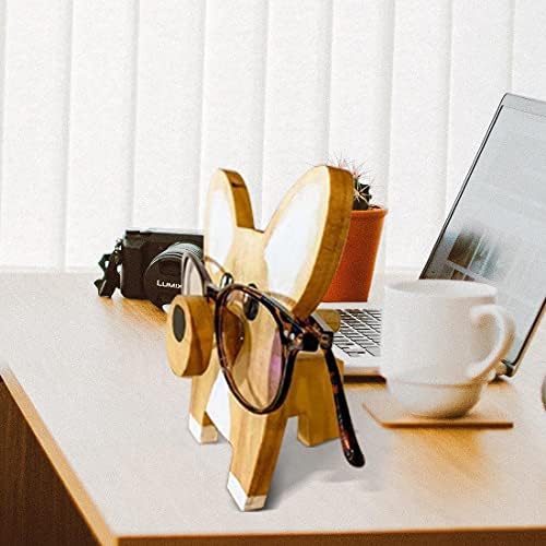 Newdezhi Creative držač za naočare za životinje, drveni držač za naočare, simpatični stalak za kućne