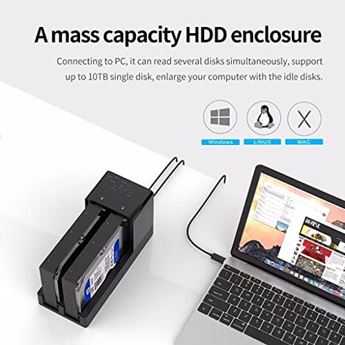 Czdyuf 2.5 3.5 Sata HDD priključna stanica za kućište Offline klon Super Speed USB 3.0 hard disk podrška