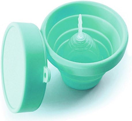 Sklopiva silikonska čaša sa sklopivom djetelinom za sreću sklopiva čaša za sterilizaciju za menstrualne