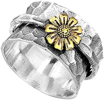 Daisy odvajanje cvijeća Estetski prstenovi za žene Kreativni izmijenimo majčin dan rezbarenog